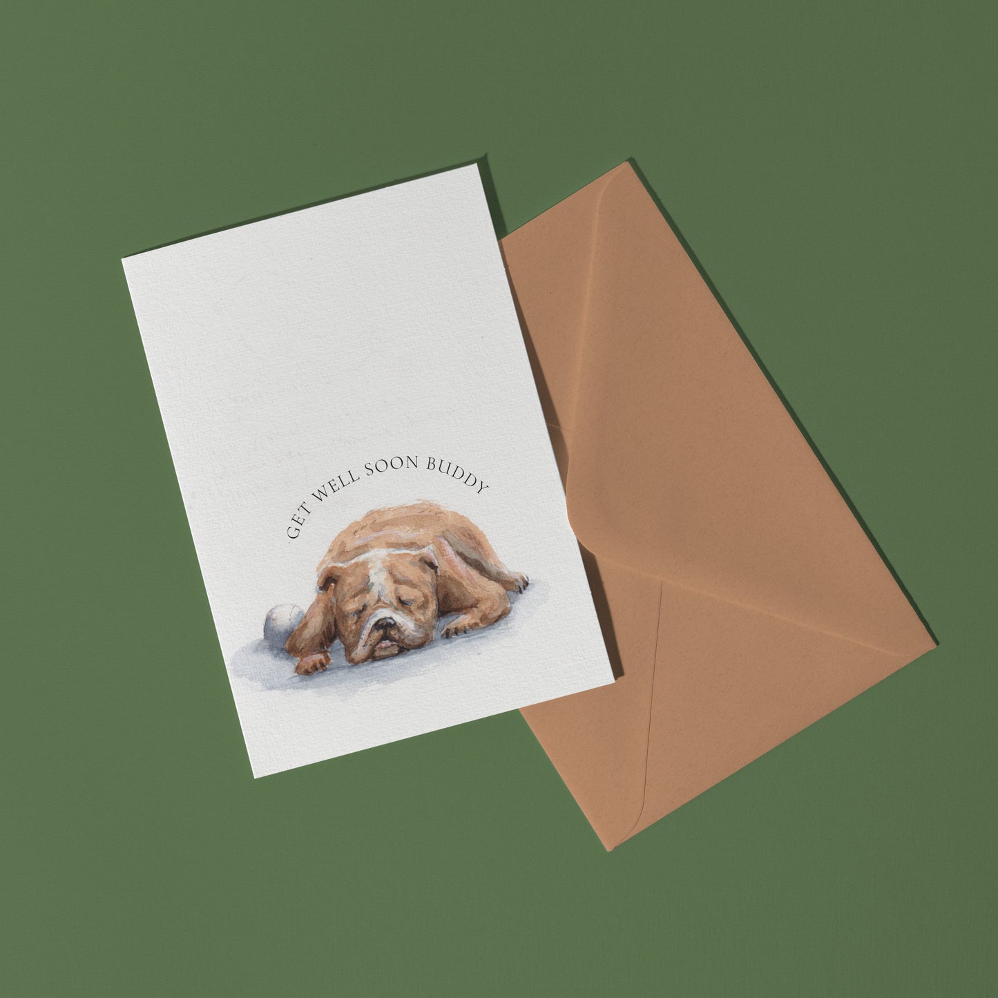 Carte de voeux "Get well soon"