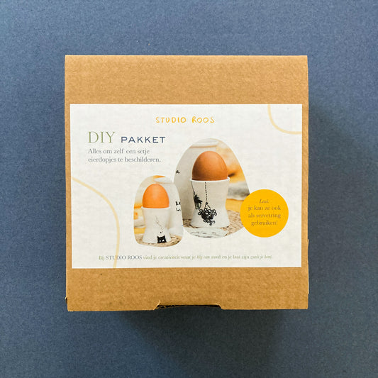 DIY pakket - eierdopjes beschilderen